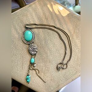 Vintage pendant chain necklace